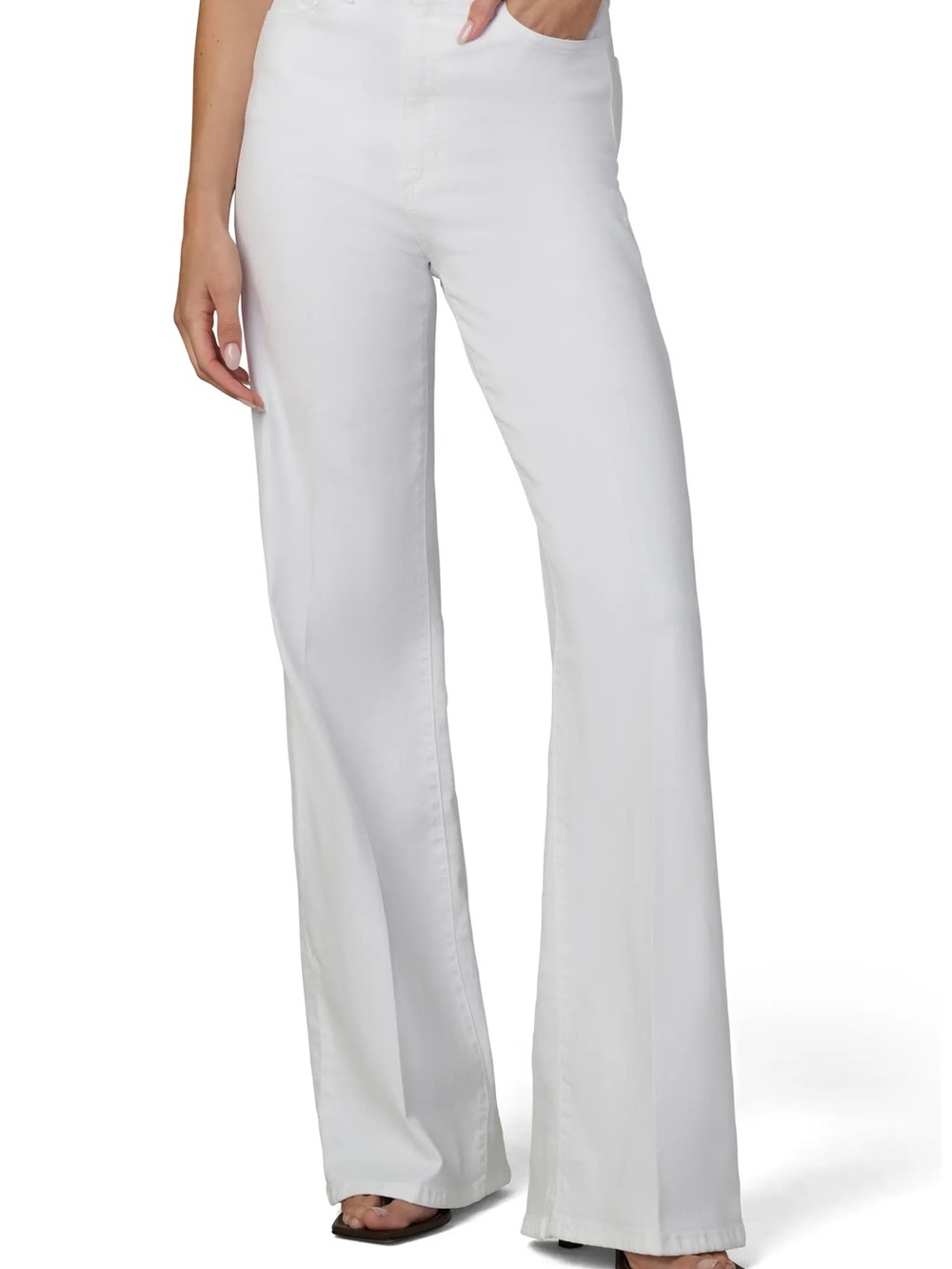 Joe’s Jeans The Mia High Rise Wide Leg Jeans White Size 30